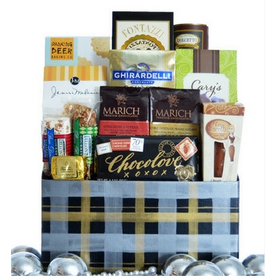 Sweet Plaid Gift Basket